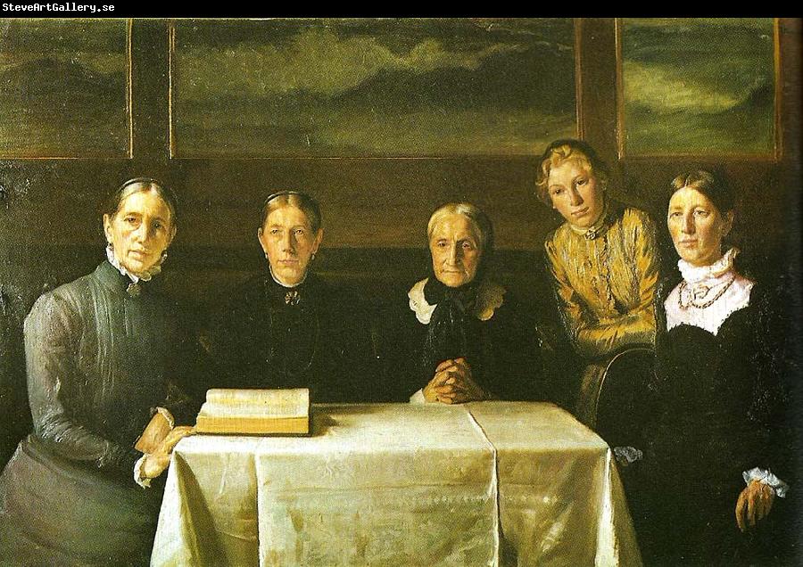 Michael Ancher det brondumske familiebillede